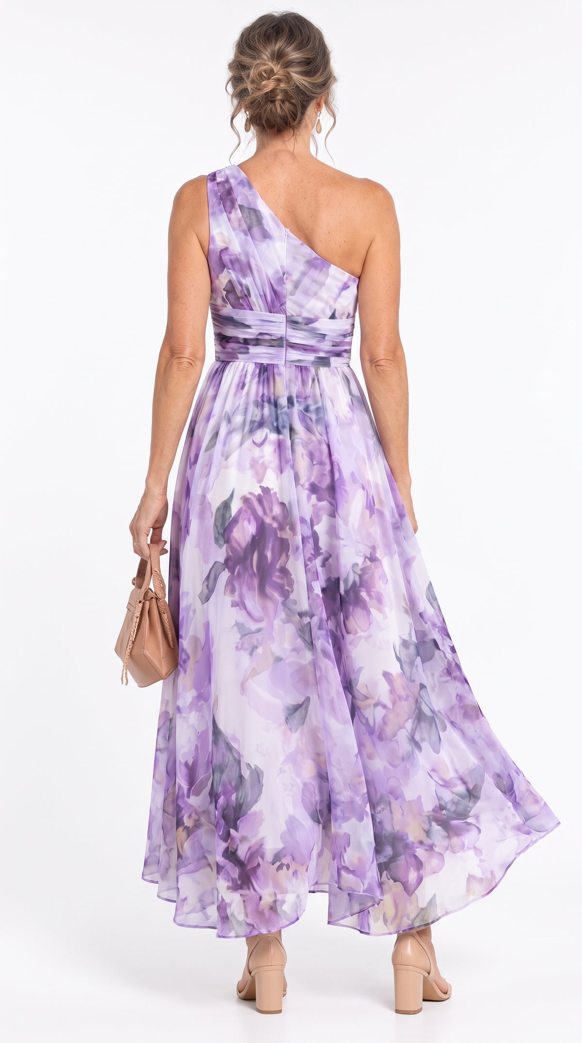 Aurora | Vestido Floral Asimétrico