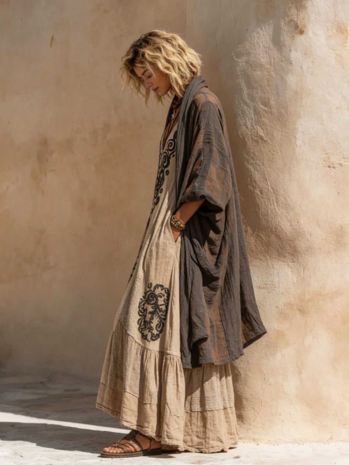 Matilde | Conjunto Bohemio con Kimono