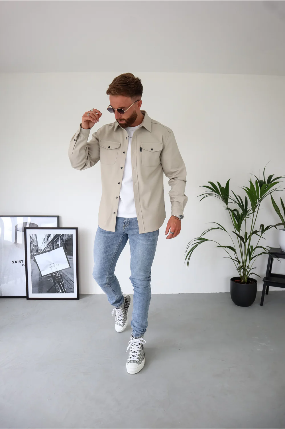 Guillermo | Sobrecamisa de temporada: estilo moderno y versátil
