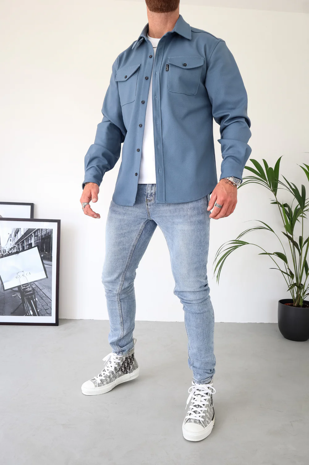 Guillermo | Sobrecamisa de temporada: estilo moderno y versátil