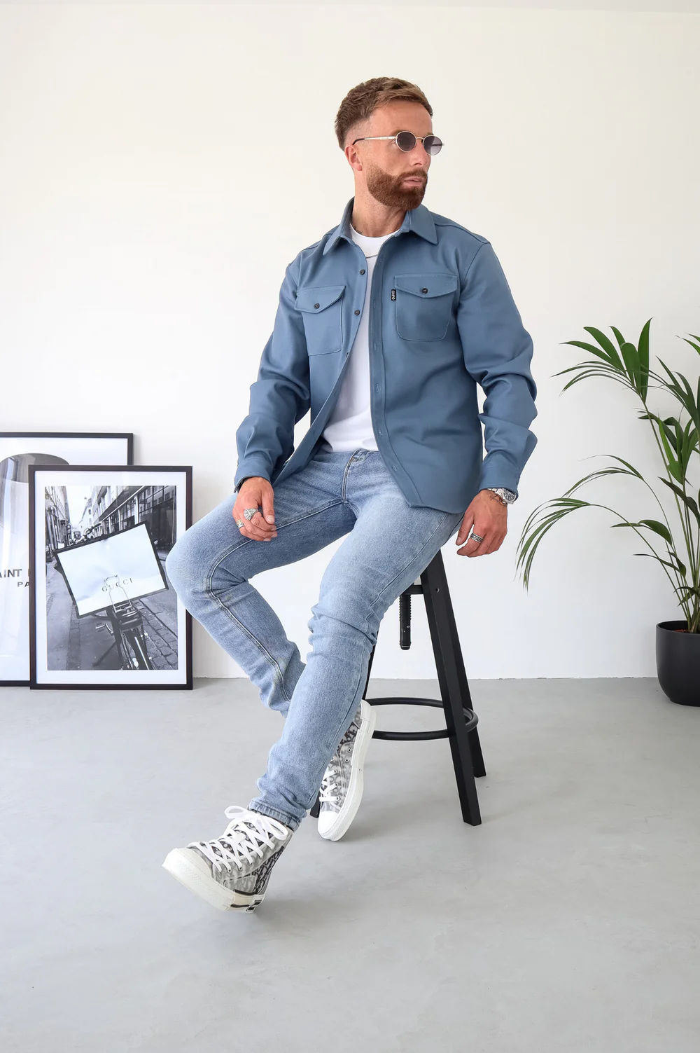 Guillermo | Sobrecamisa de temporada: estilo moderno y versátil