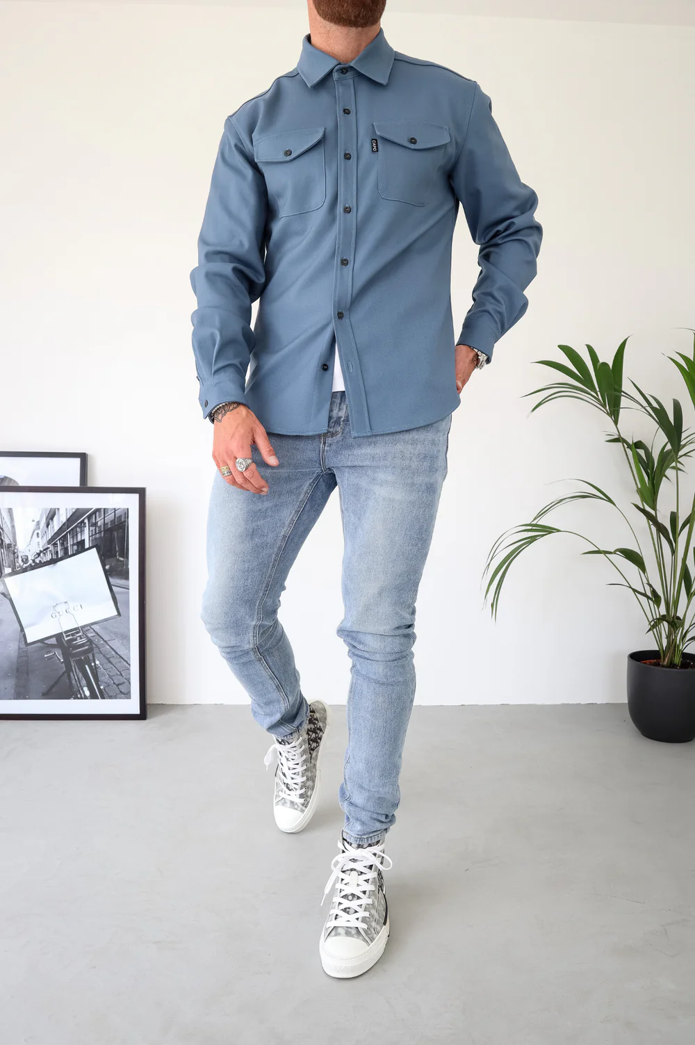 Guillermo | Sobrecamisa de temporada: estilo moderno y versátil