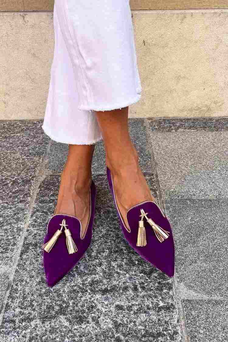 Isabela | Mocasines con Borlas
