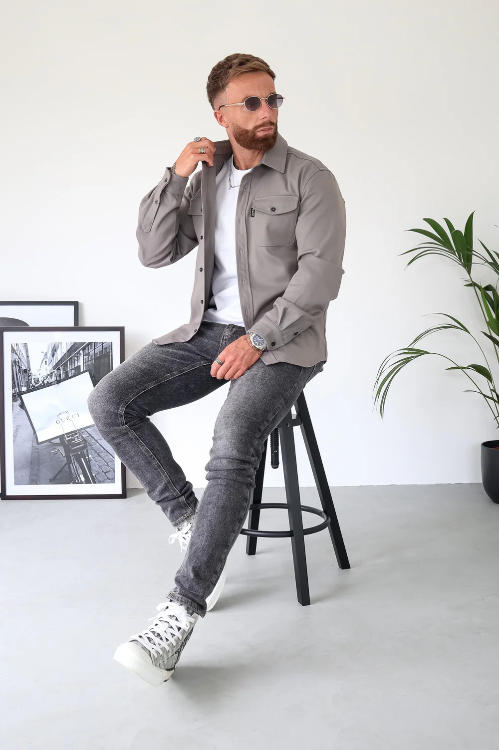 Guillermo | Sobrecamisa de temporada: estilo moderno y versátil