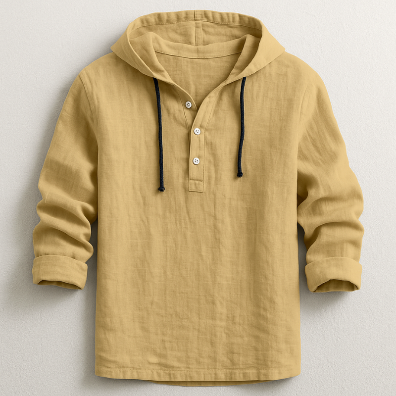 DUVAL PARIS™ Camisa de Lujo con Capucha – Elegancia y Comodidad Inigualables