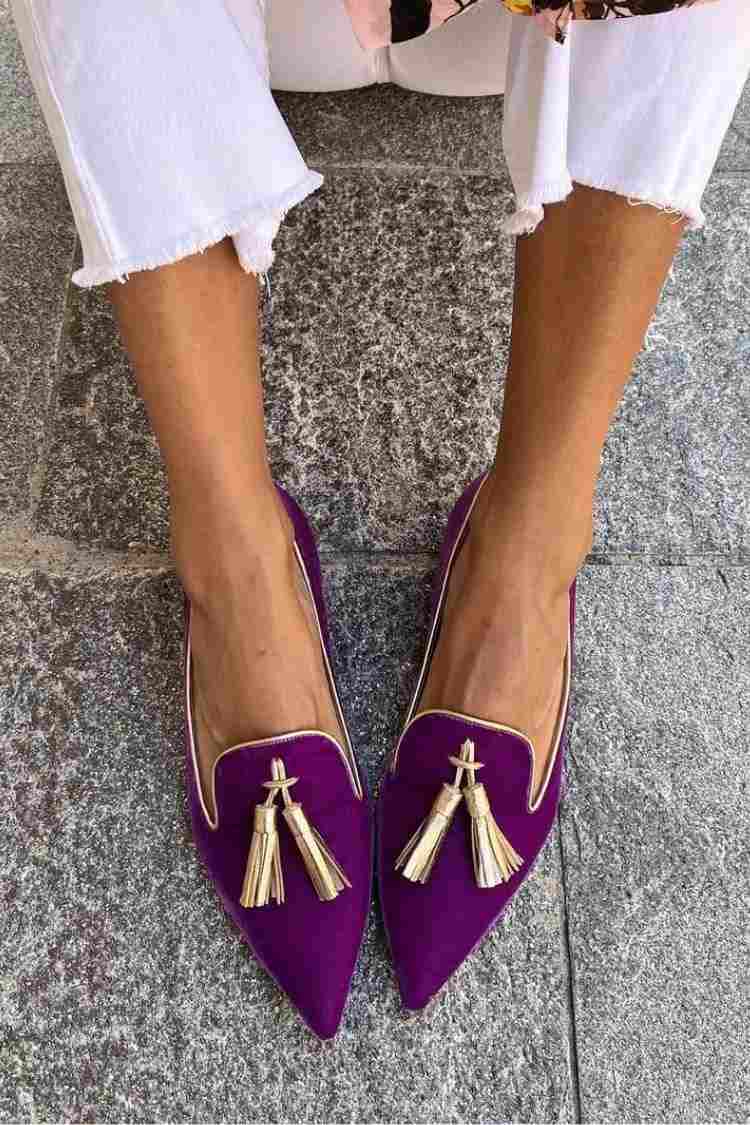 Isabela | Mocasines con Borlas