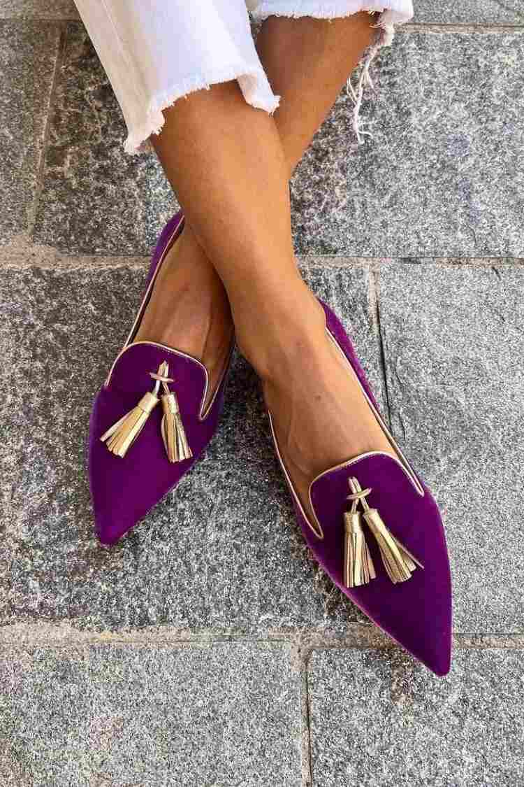 Isabela | Mocasines con Borlas
