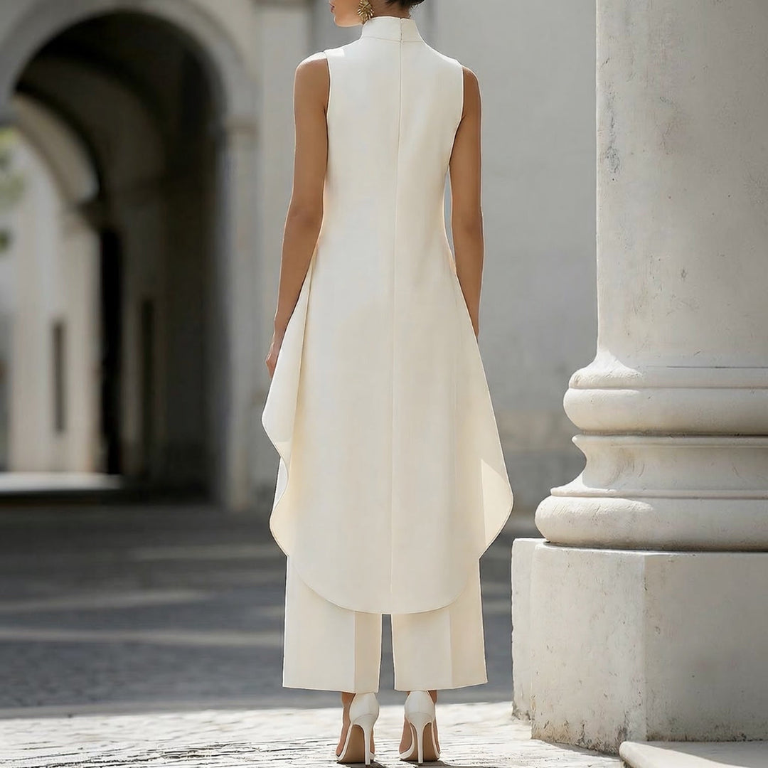 Valentina | Mono Elegante con Top de Cuello Alto