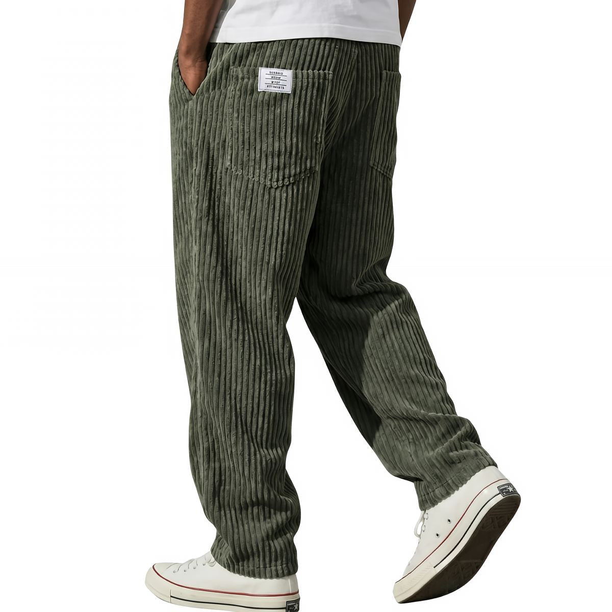Varel | Pantalón de Hombre de Pana con Cintura Elástica