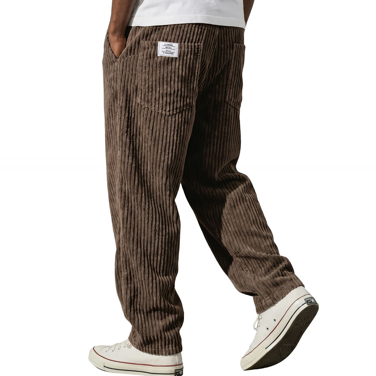 Varel | Pantalón de Hombre de Pana con Cintura Elástica