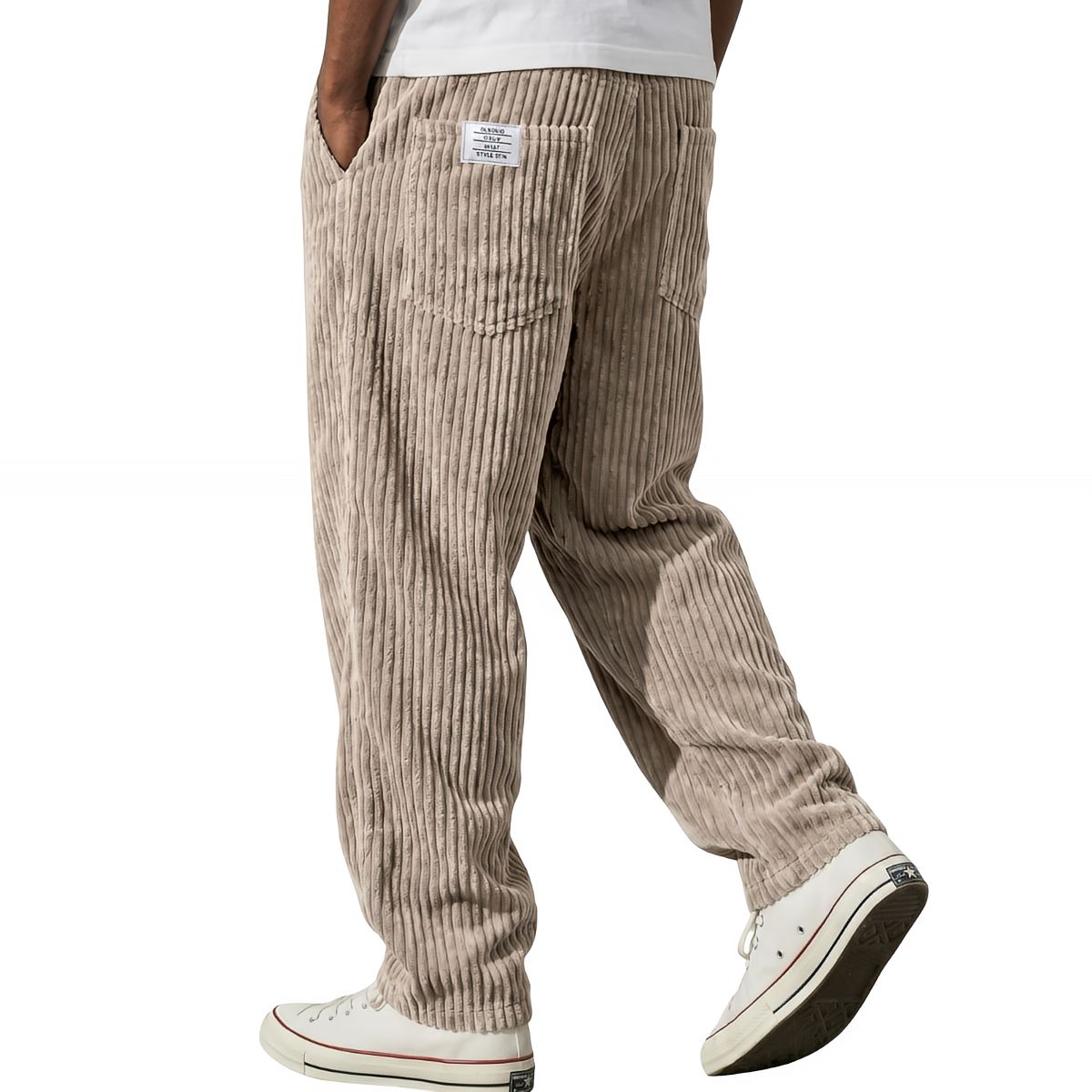Varel | Pantalón de Hombre de Pana con Cintura Elástica