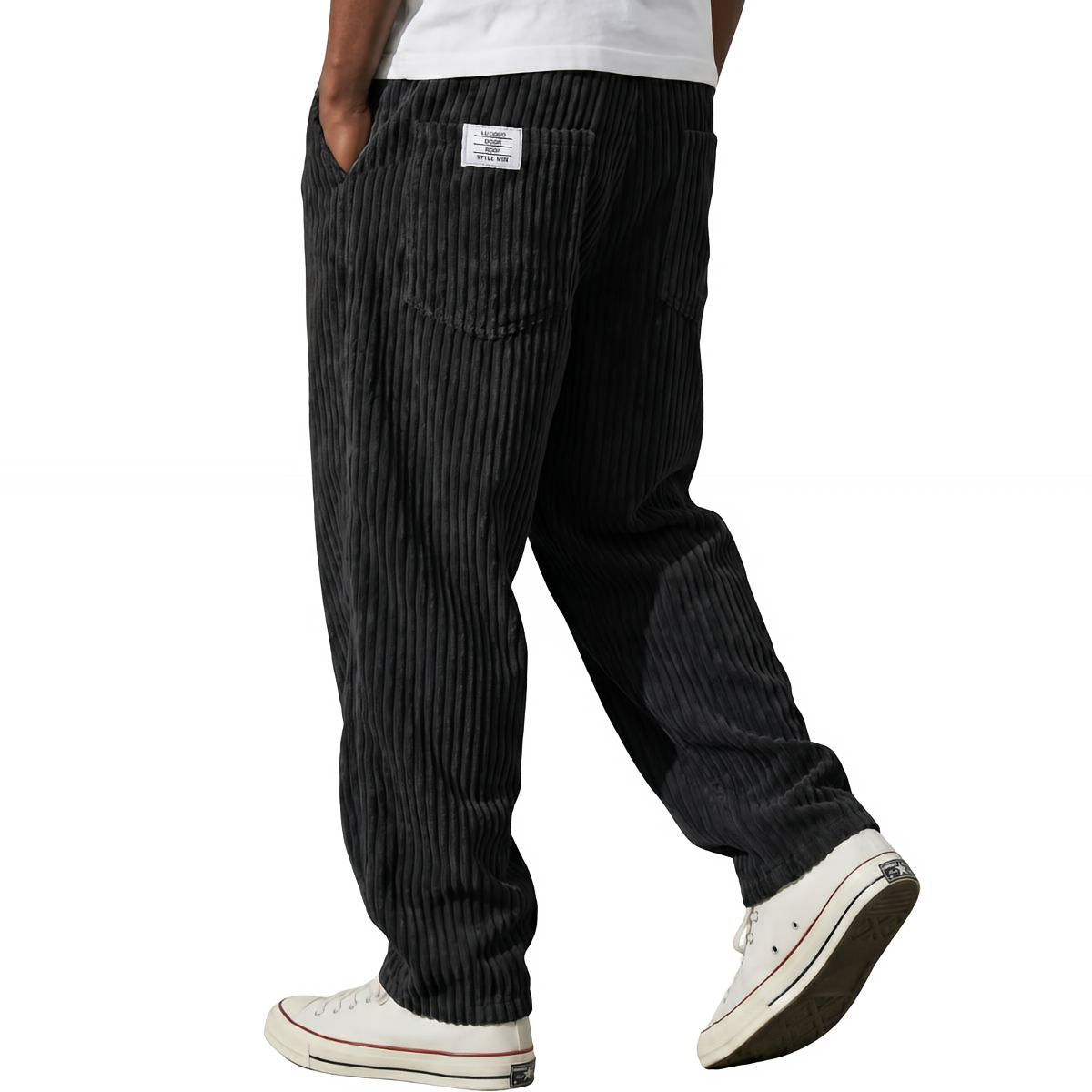 Varel | Pantalón de Hombre de Pana con Cintura Elástica