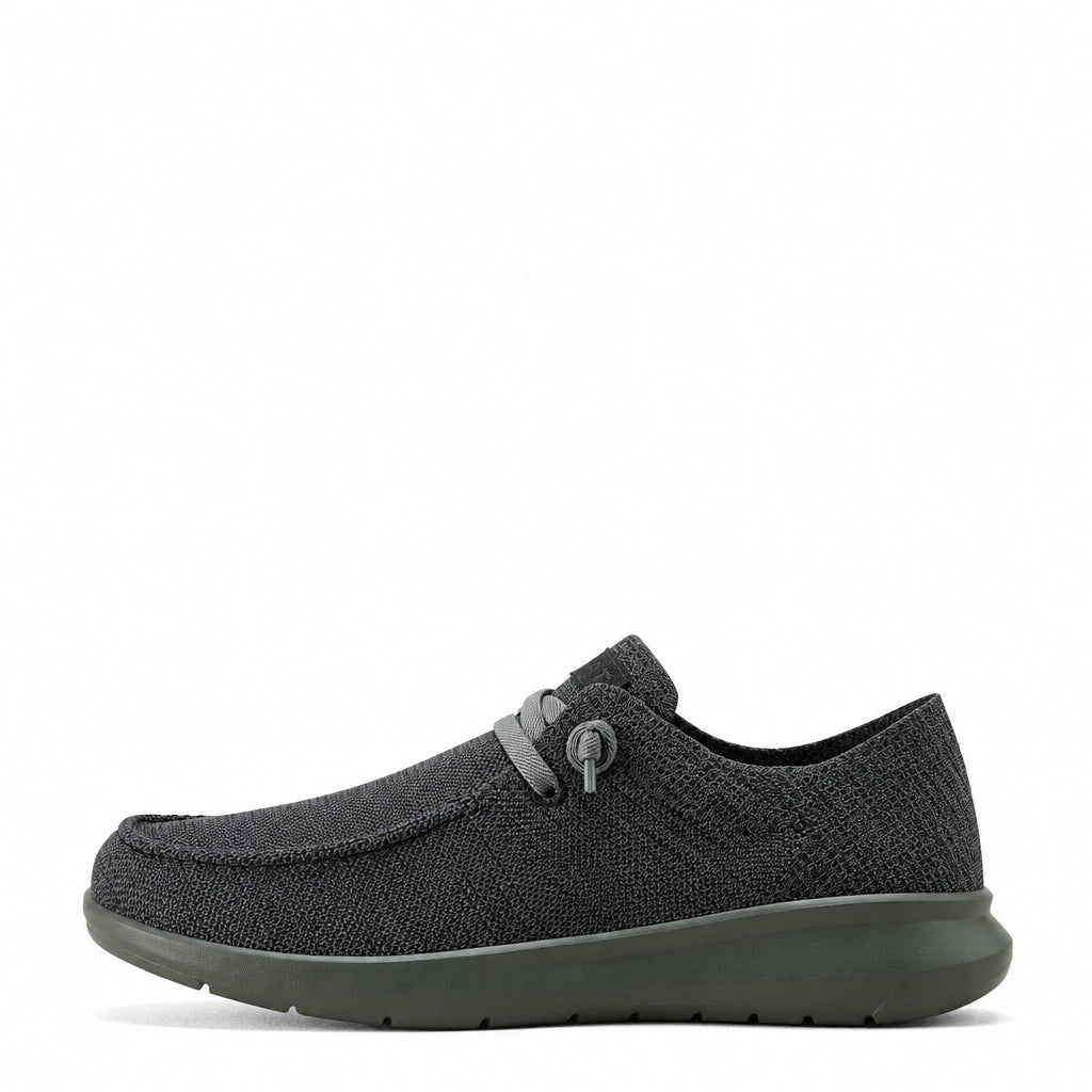 Calzado Hilo Gris Carbón Tejido