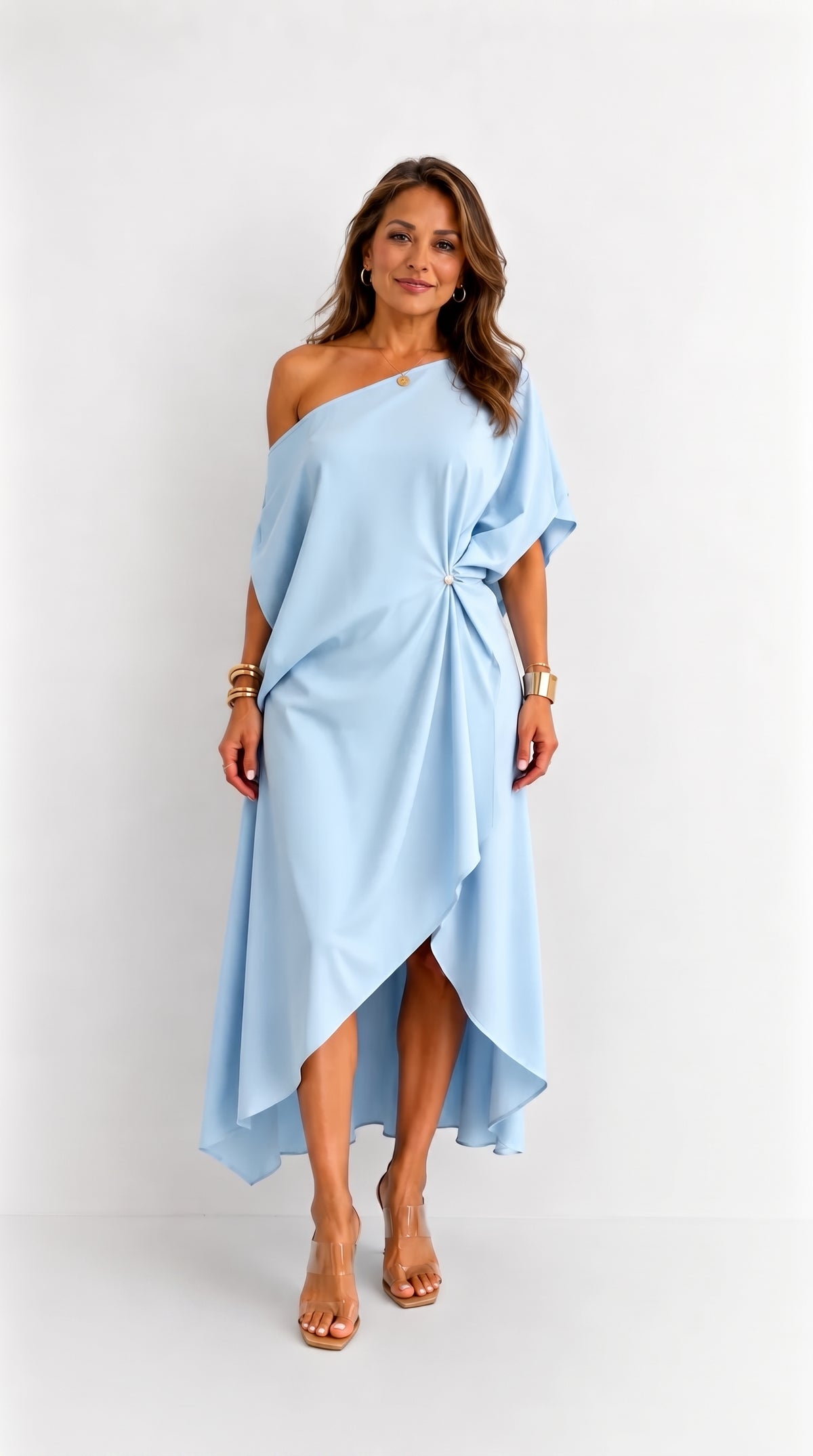 Camila – Vestido Elegante Asimétrico