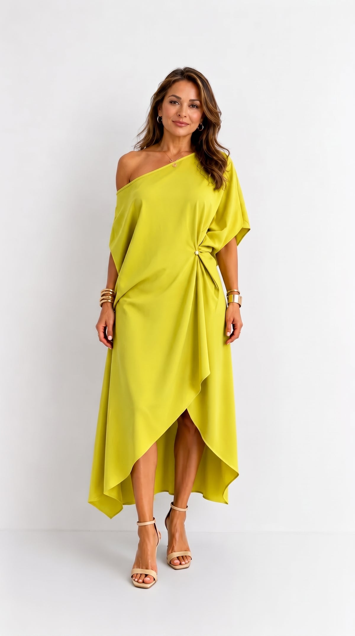Camila – Vestido Elegante Asimétrico
