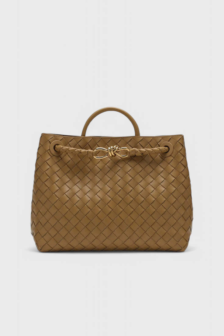 Bolsa Diaria Tejida Índigo