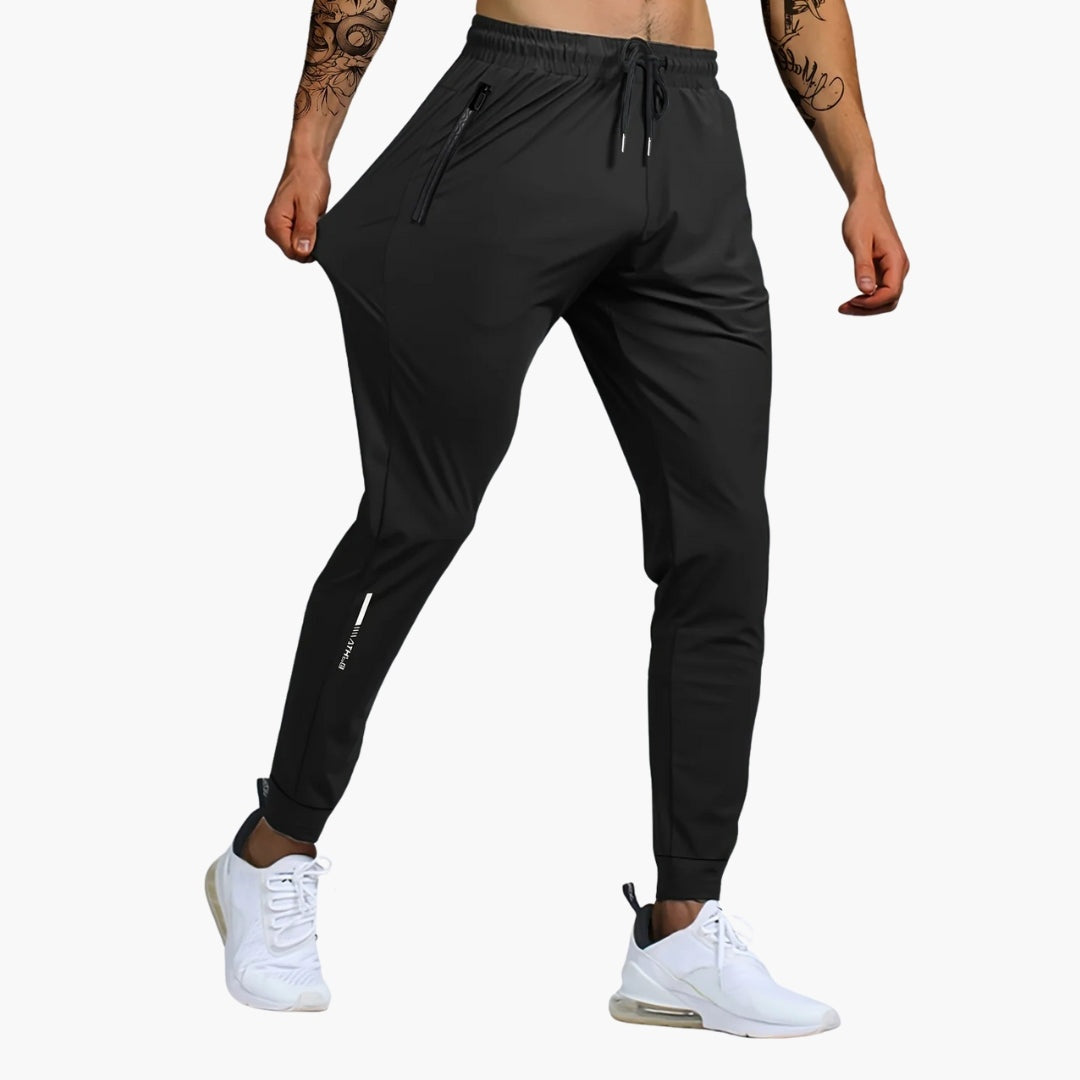 Xavier | Pantalón Deportivo Hombre Running Bolsillos Cremallera