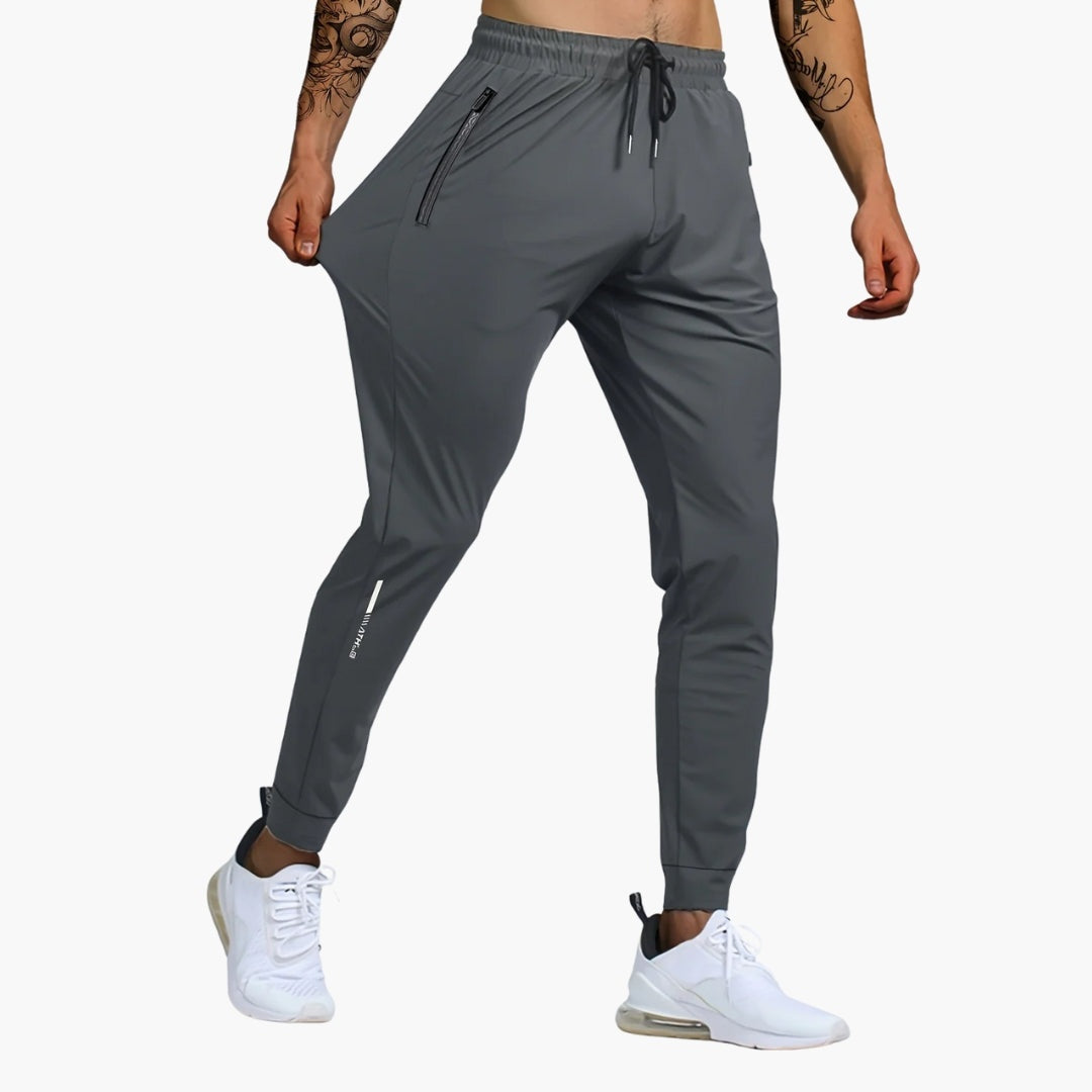 Xavier | Pantalón Deportivo Hombre Running Bolsillos Cremallera