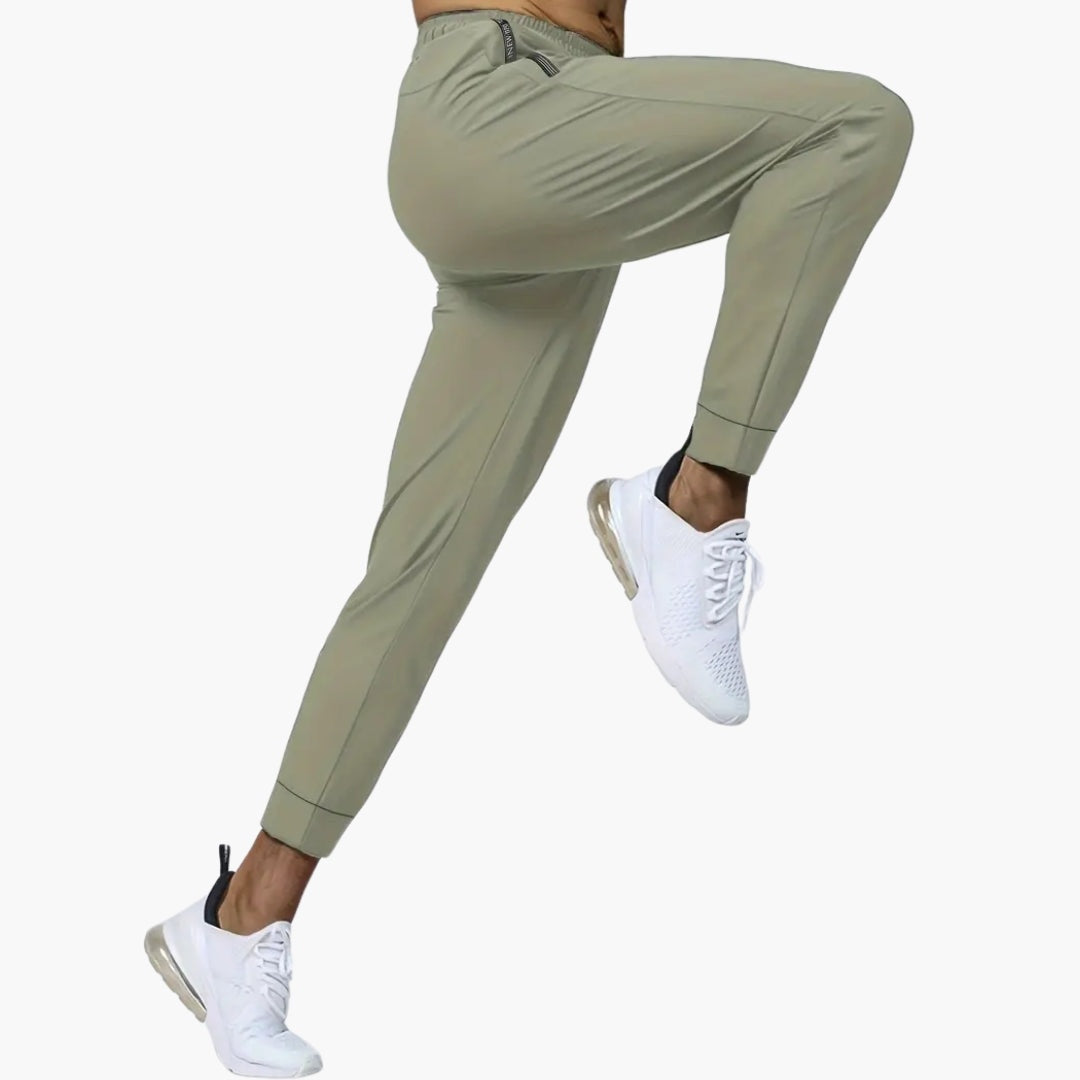 Xavier | Pantalón Deportivo Hombre Running Bolsillos Cremallera