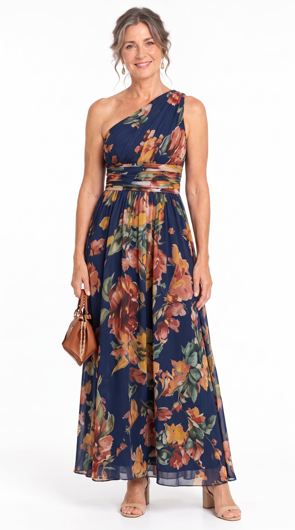 Aurora | Vestido Floral Asimétrico
