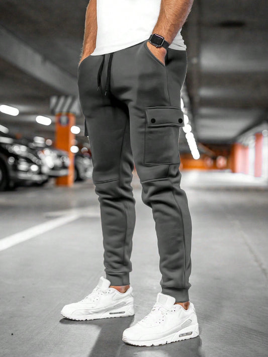 Biel | Pantalón Chándal Hombre Cargo Bolsillos Laterales