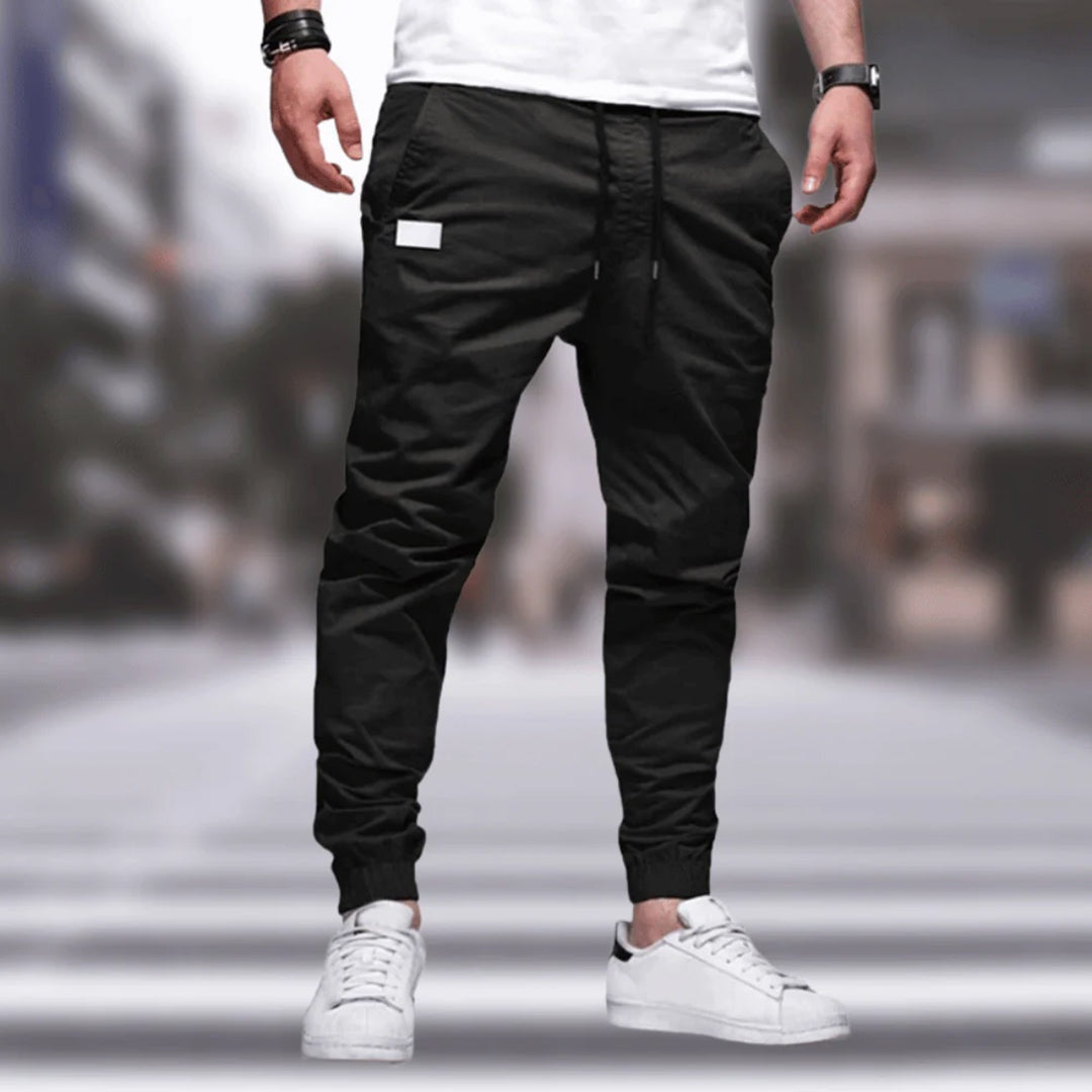 Biel | Pantalón Jogger Deportivo Hombre Cintura Elástica Cordón