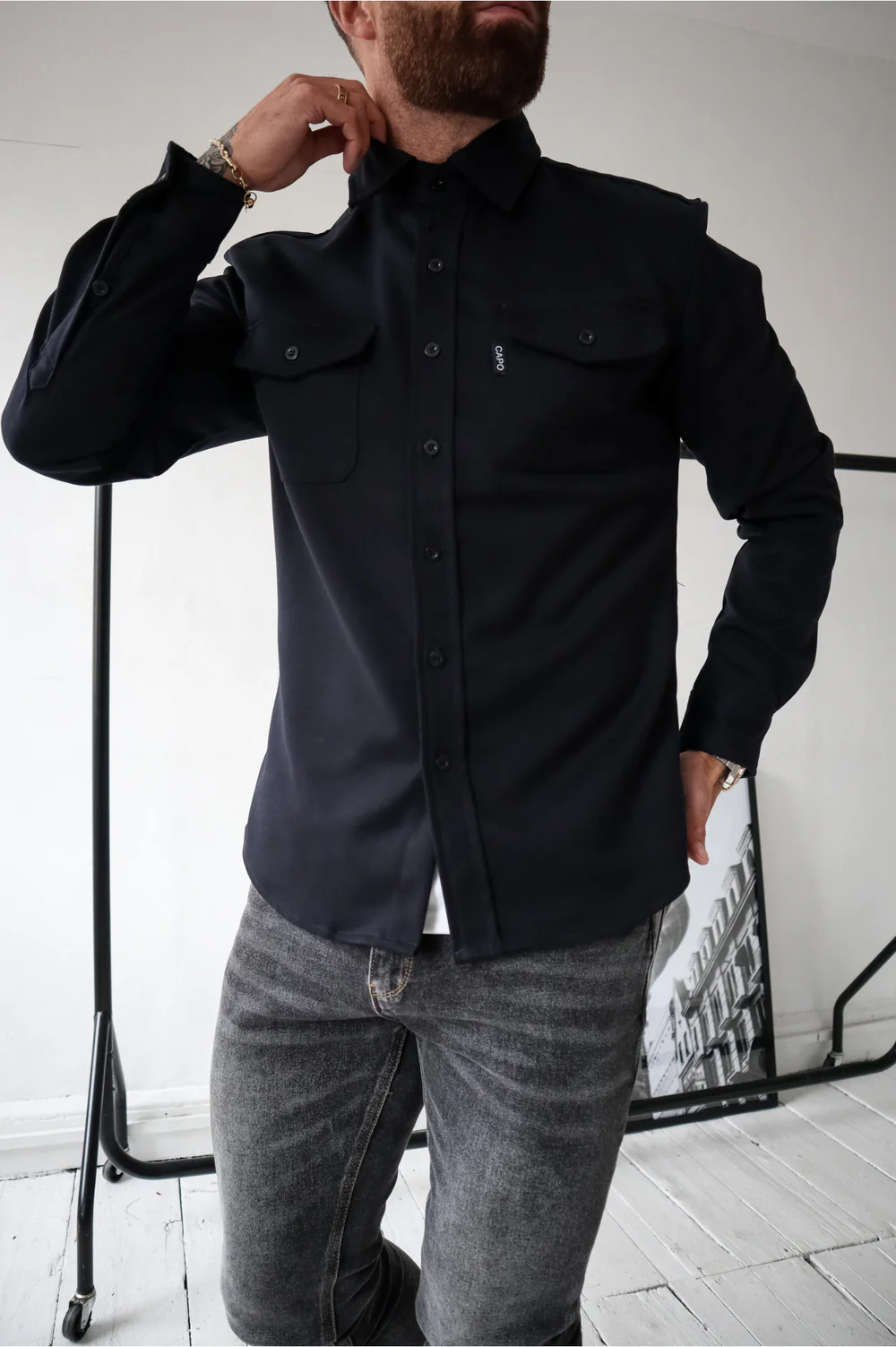 Guillermo | Sobrecamisa de temporada: estilo moderno y versátil