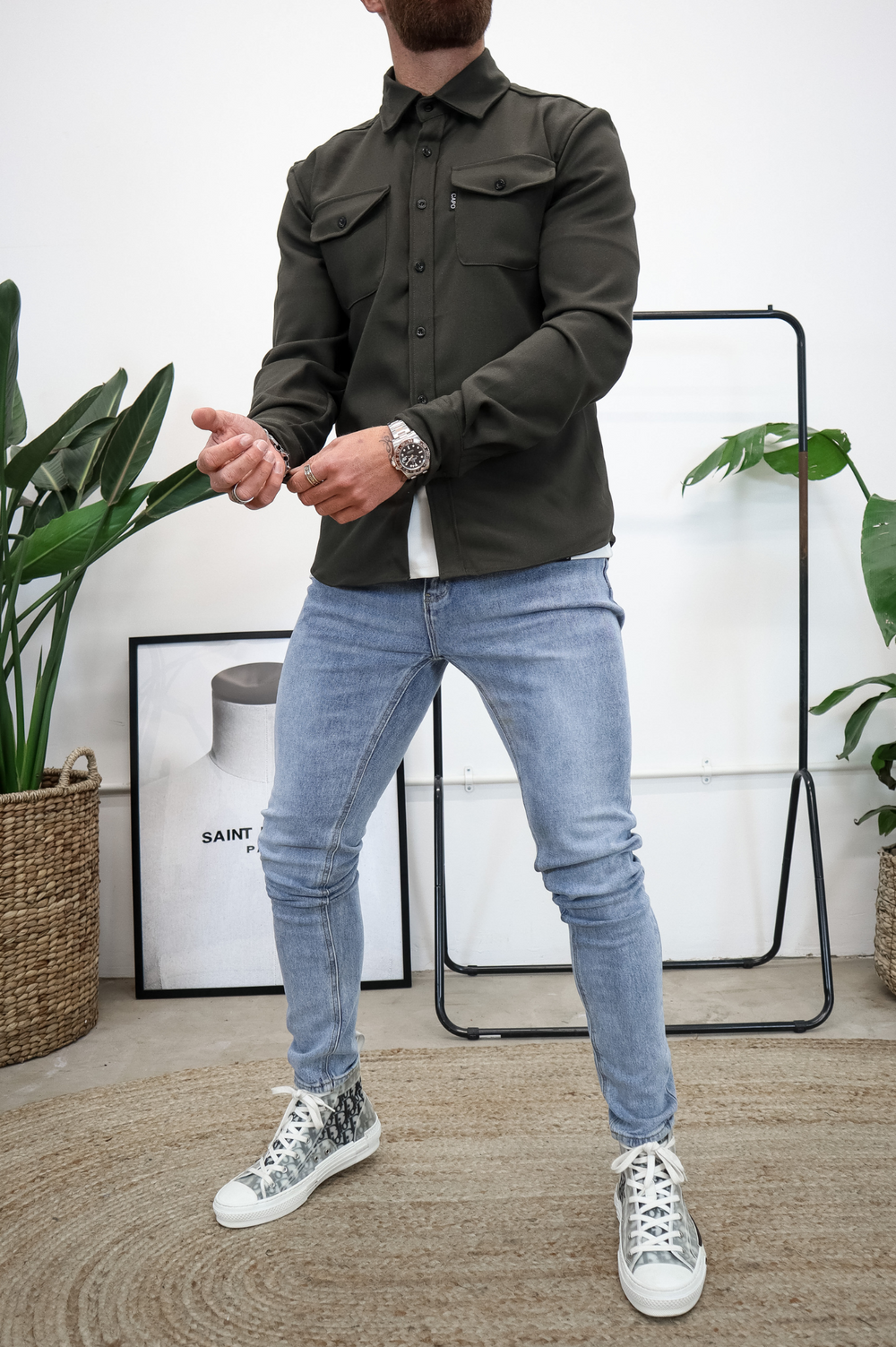 Guillermo | Sobrecamisa de temporada: estilo moderno y versátil