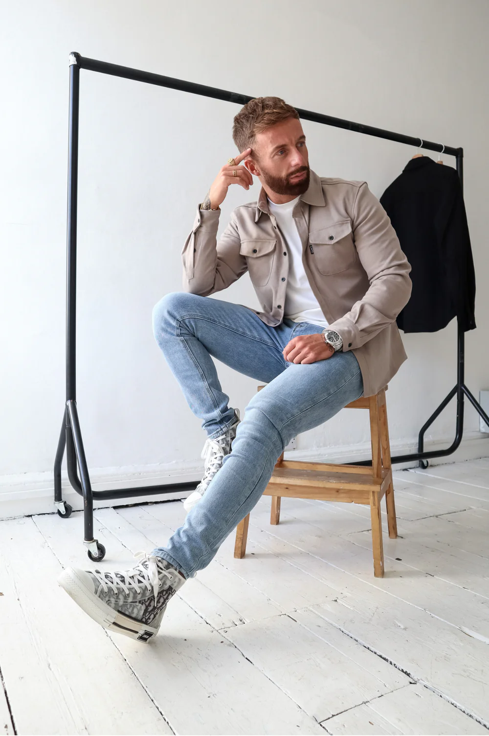 Guillermo | Sobrecamisa de temporada: estilo moderno y versátil