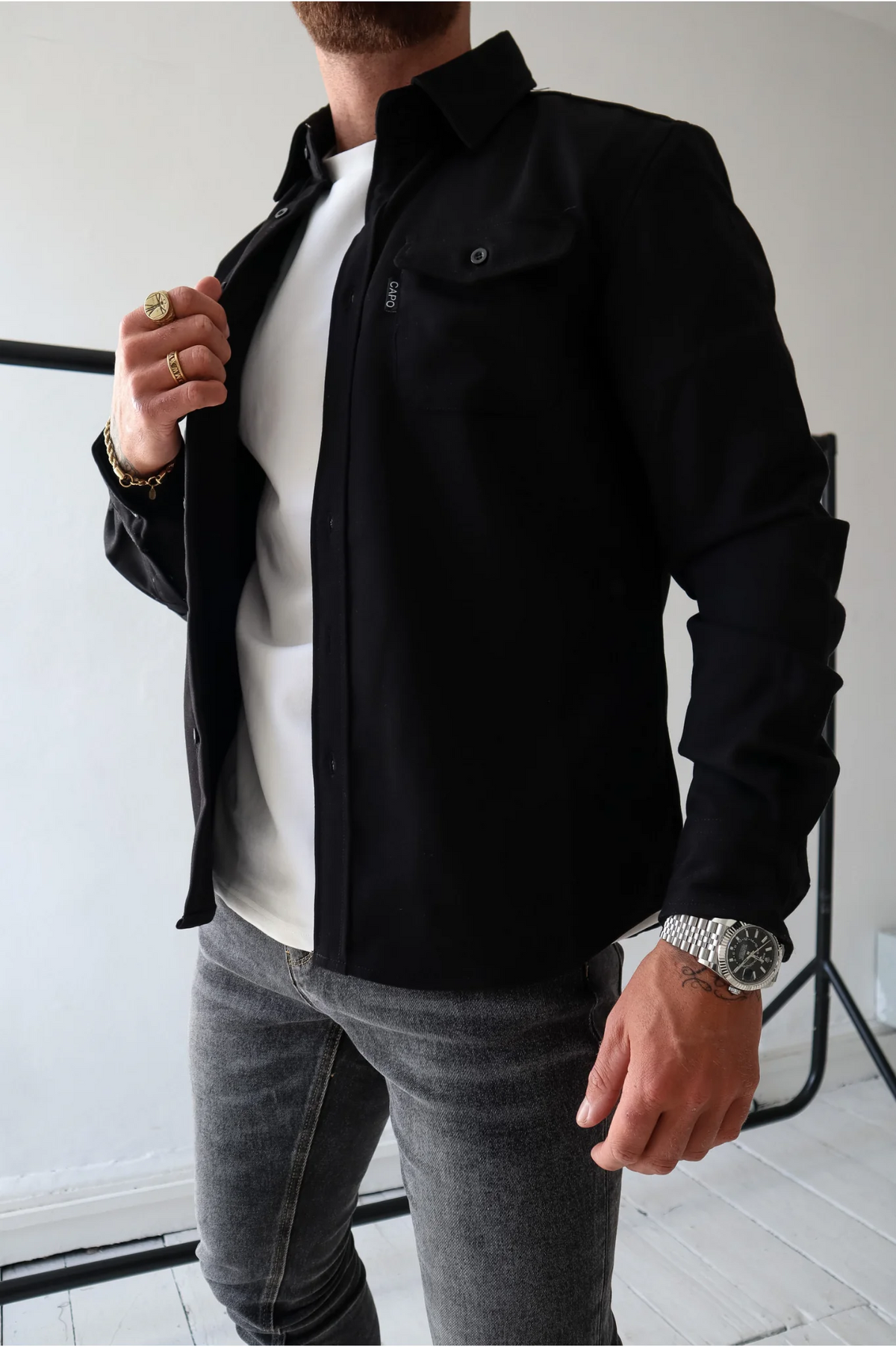 Guillermo | Sobrecamisa de temporada: estilo moderno y versátil