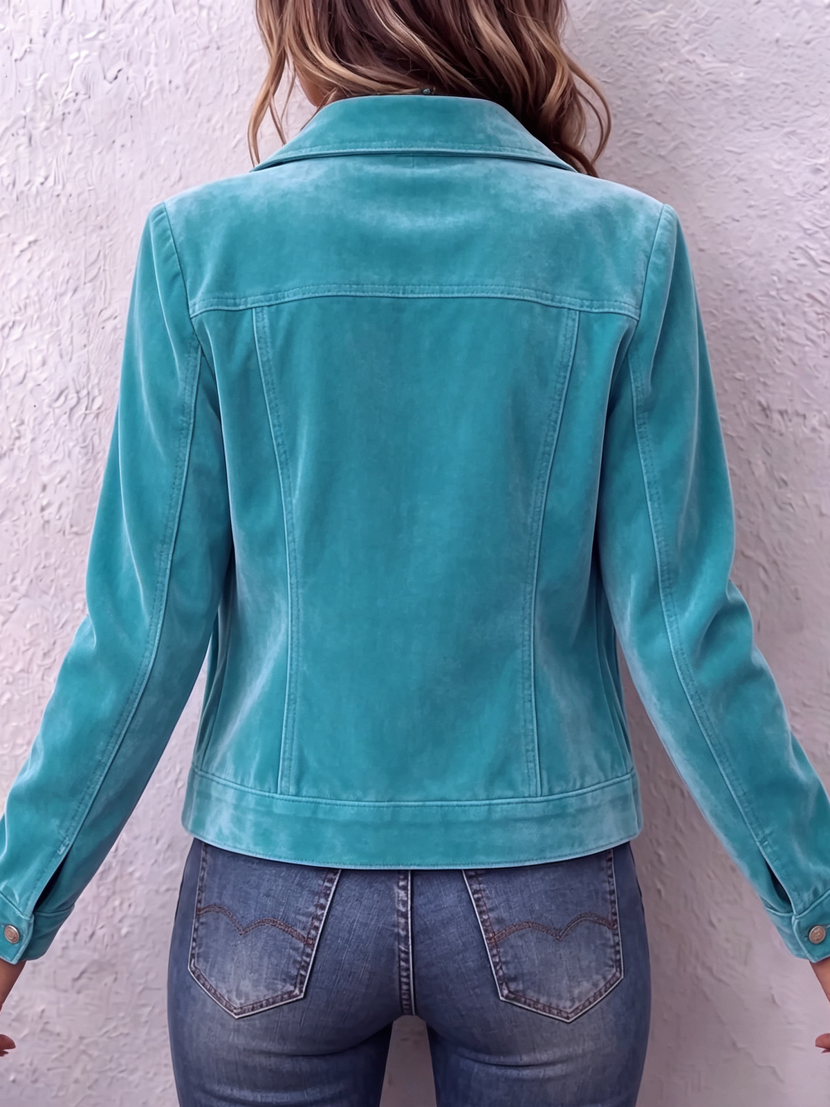 Raffaella | Chamarra de Terciopelo Vintage Bohemia