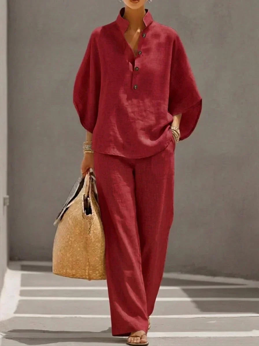 Maribel™ | Conjunto de Lino