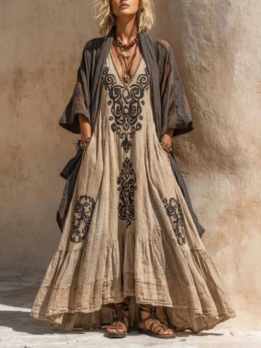 Elena | Conjunto Bohemio con Kimono