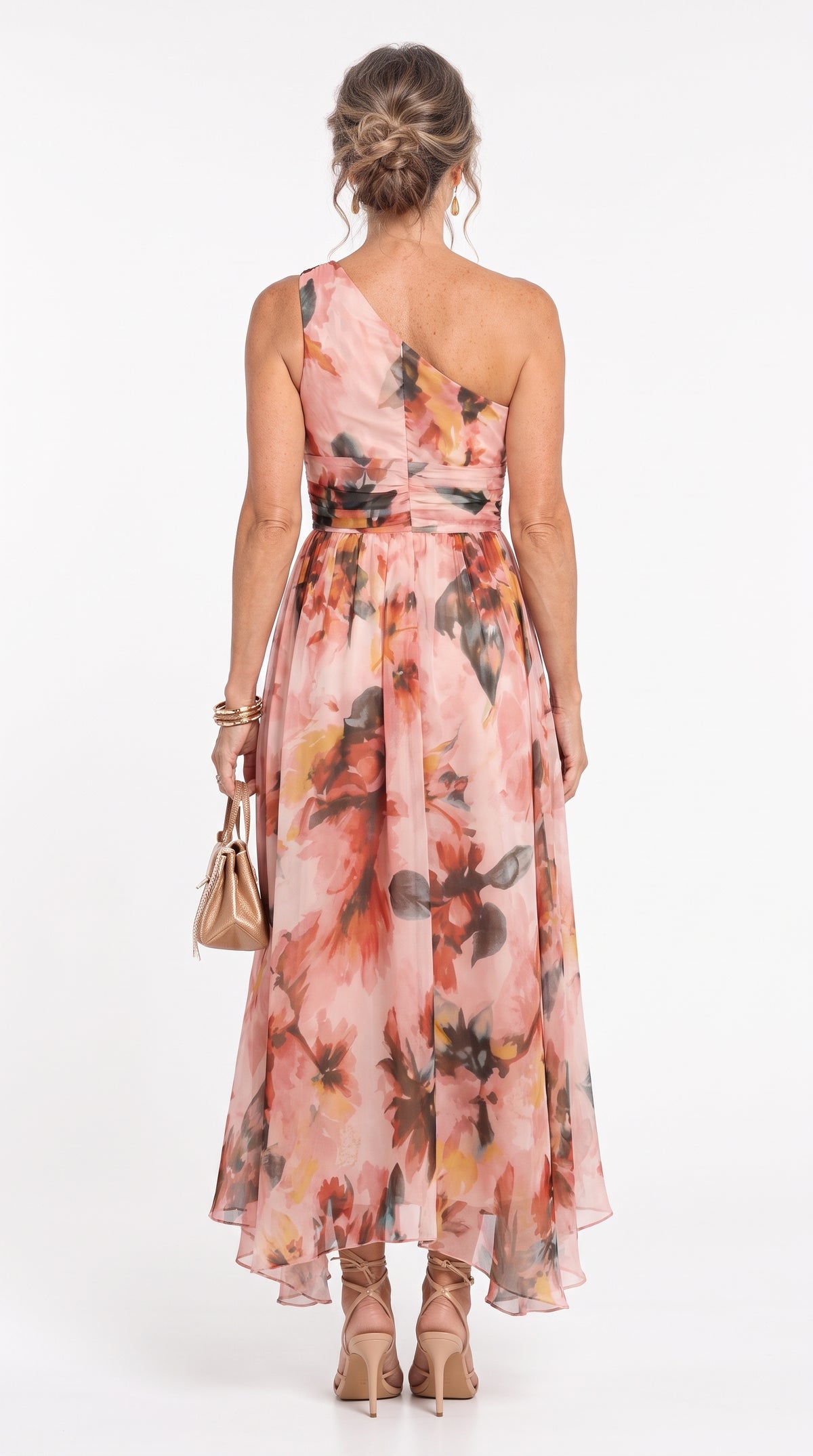 Aurora | Vestido Floral Asimétrico