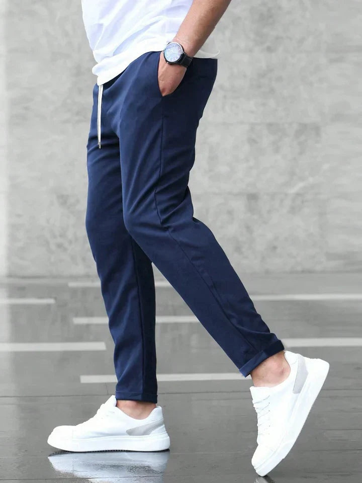 Tomás | Pantalón Chino de Algodón Elástico Hombre Corte Slim