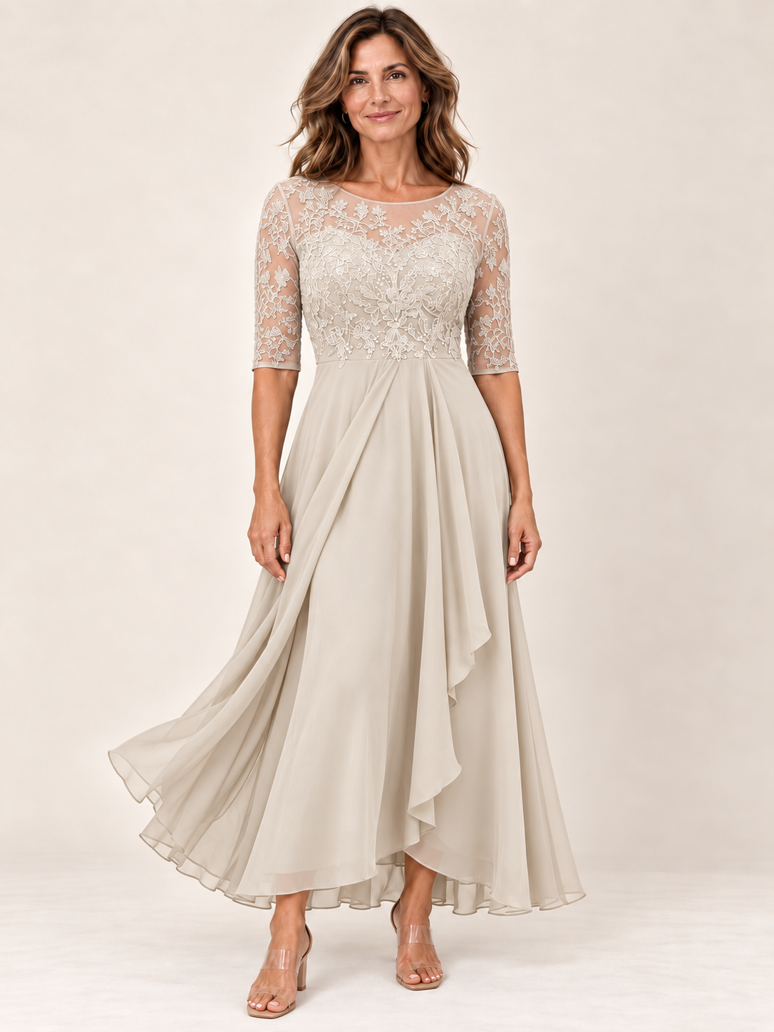 RHONDA | Elegante vestido de encaje